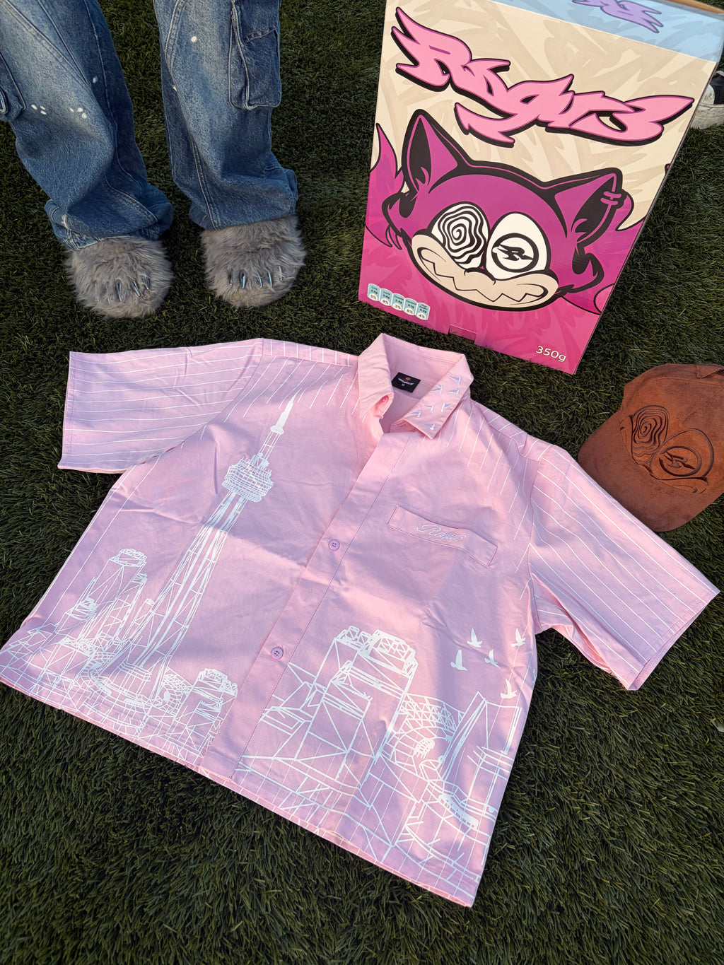 Skyline Tee(Pink)