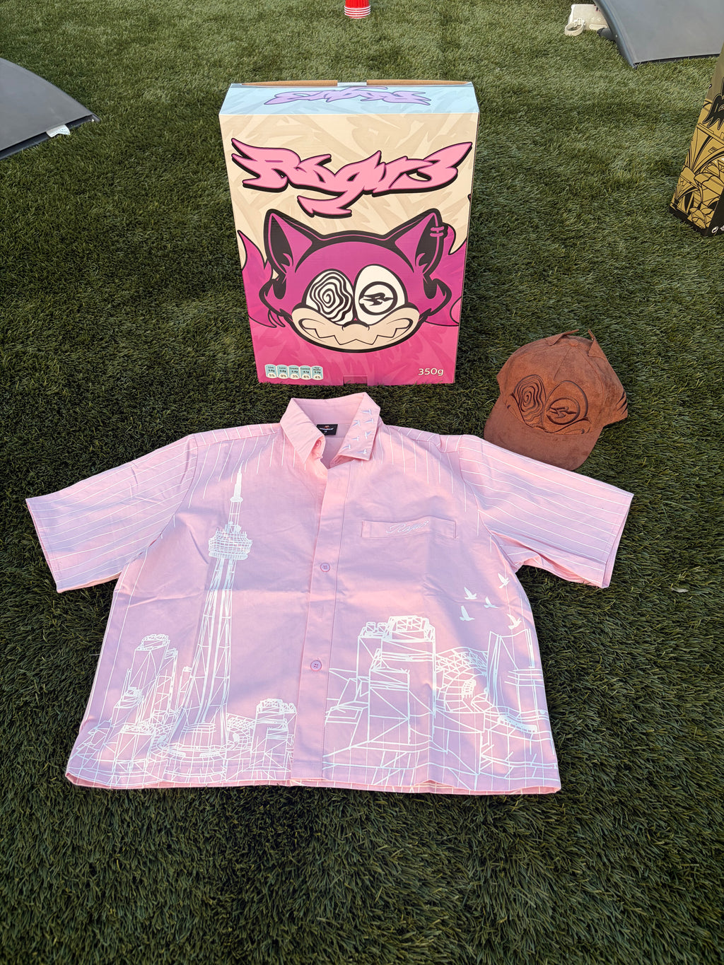Skyline Tee(Pink)